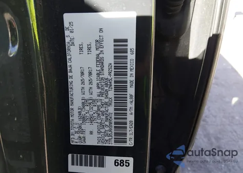 2025 Toyota Tacoma Trd Off Road из США, поврежденный, VIN 3TMLB5JNXSM095472